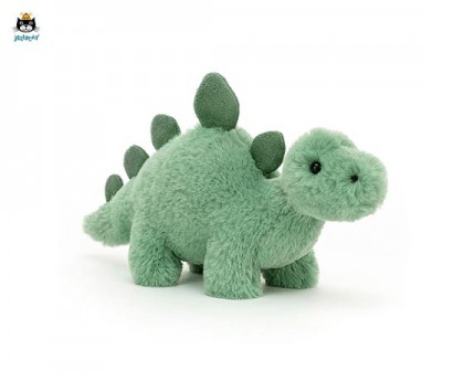 Jellycat 剑龙化石玩偶（小号：8厘米x6厘米）